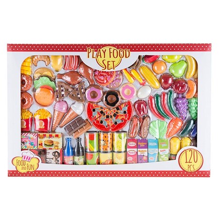 Trademark Global Pretend Play Assorted Food Set AF330000